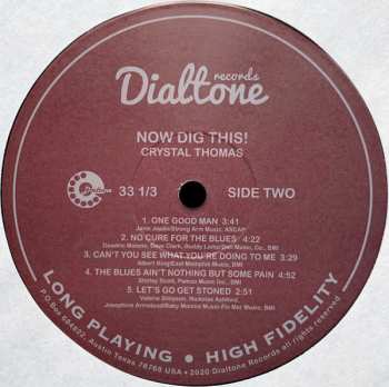 LP Crystal Thomas: Now Dig This!
