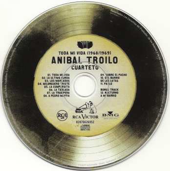 CD Aníbal Troilo Y Su Cuarteto: Toda Mi Vida (1968/1969)