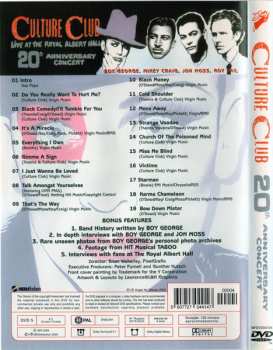 DVD Culture Club: Live At The Royal Albert Hall 20th Anniversary Concert