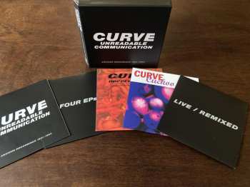 4CD/Set di cofanetti Curve: Unreadable Communication: Anxious Recordings 1991-1993