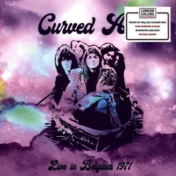 LP Curved Air: Live In Belgium 1971 (180g Lilac Vinyl)