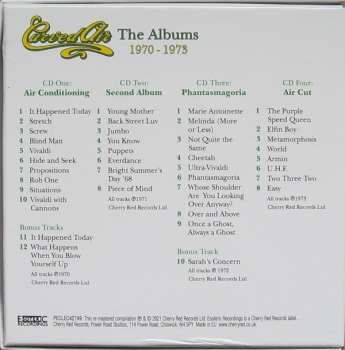 4CD/Set di cofanetti Curved Air: The Albums 1970-1973