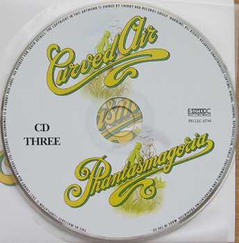 4CD/Set di cofanetti Curved Air: The Albums 1970-1973