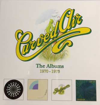 4CD/Set di cofanetti Curved Air: The Albums 1970-1973