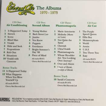 4CD/Set di cofanetti Curved Air: The Albums 1970-1973
