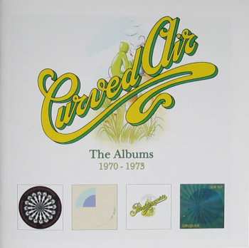 4CD/Set di cofanetti Curved Air: The Albums 1970-1973