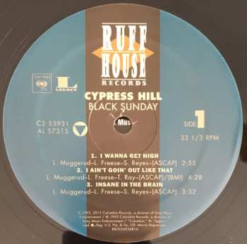 2LP Cypress Hill: Black Sunday
