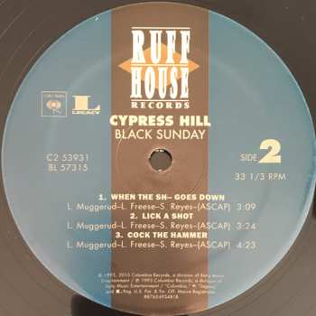 2LP Cypress Hill: Black Sunday