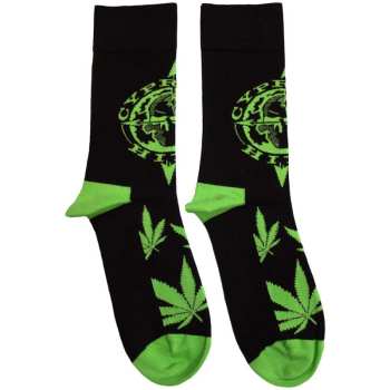 Merch Cypress Hill: Calzini alla caviglia Logo Cypress Hill & Leaves