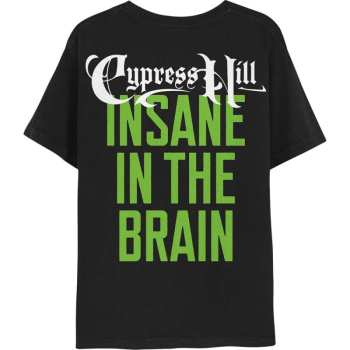 Merce Cypress Hill: Cypress Hill Unisex T-shirt: Insane In The Brain (back Print) (x-large) XL