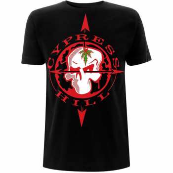Merch Cypress Hill: Maglietta Skull Compass