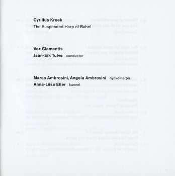 CD Cyrillus Kreek: The Suspended Harp Of Babel