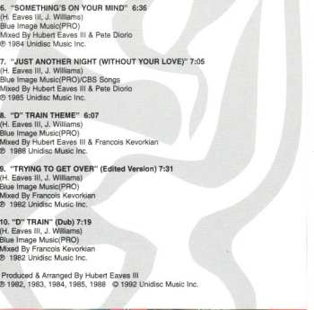 CD D-Train: The Best Of The 12" Mixes