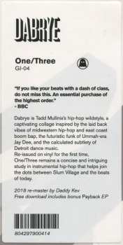 LP Dabrye: One/Three