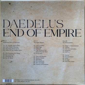 3LP/Set di cofanetti Daedelus: End Of Empire LTD