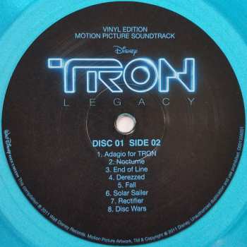 2LP Daft Punk: TRON: Legacy (Vinyl Edition Motion Picture Soundtrack) CLR | LTD