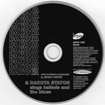 CD Dakota Staton: Dakota & Dakota Staton Sings Ballads And The Blues