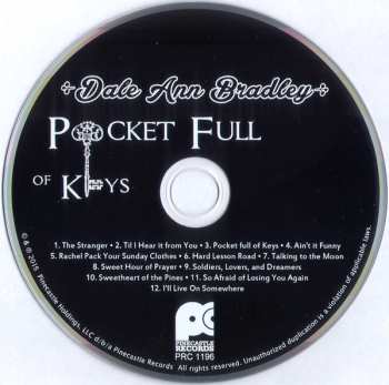 CD Dale Ann Bradley: Pocket Full Of Keys