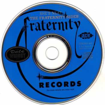 CD Dale Wright: She's Neat: The Fraternity Sides
