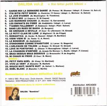 CD Dalida: Itsi Bitsi Petit Bikini Vol. 2
