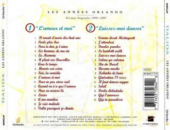 2CD Dalida: Les Années Orlando