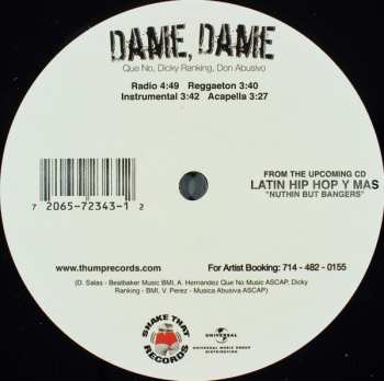 LP Damon: Latinas / Dame, Dame