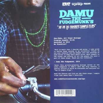 LP Damu The Fudgemunk: 1̶0̶ 1̶5̶ 20 Favorite Sample Flips