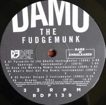 LP Damu The Fudgemunk: Rare & Unreleased  LTD