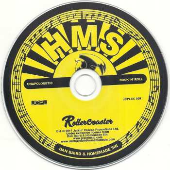 CD Dan Baird And Homemade Sin: Rollercoaster