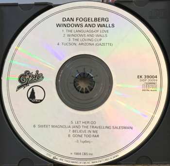 CD Dan Fogelberg: Windows And Walls