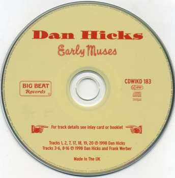 CD Dan Hicks: Early Muses