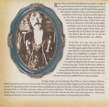 CD Dan Hicks And His Hot Licks: KSAN Studios, San Francisco, July 4th 1971
