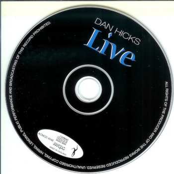 CD Dan Hicks: Live