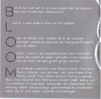 CD Dana Winner: Bloom