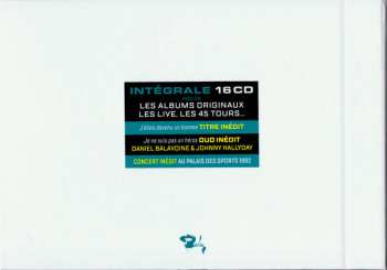 16CD/Set di cofanetti Daniel Balavoine: Intégrale LTD