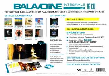 16CD/Set di cofanetti Daniel Balavoine: Intégrale LTD