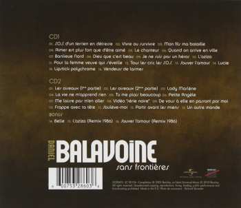 2CD Daniel Balavoine: Sans Frontières