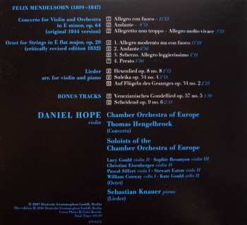 4CD/Set di cofanetti Daniel Hope: It's Me - The Baroque & Romantic Albums