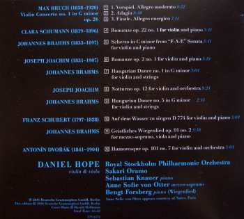 4CD/Set di cofanetti Daniel Hope: It's Me - The Baroque & Romantic Albums