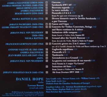 4CD/Set di cofanetti Daniel Hope: It's Me - The Baroque & Romantic Albums