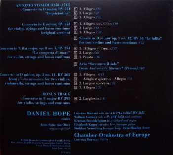 4CD/Set di cofanetti Daniel Hope: It's Me - The Baroque & Romantic Albums
