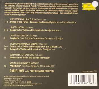 CD Zürcher Kammerorchester: Journey To Mozart