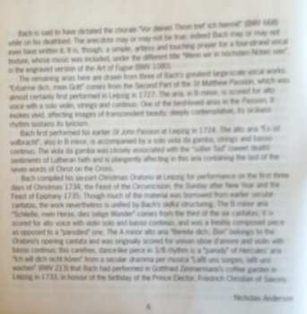 CD Daniel Taylor: The Voice Of Bach