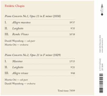 CD Daniel Wayenberg: Chopin à deux