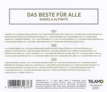 3CD Daniela Alfinito: Das Beste Für Alle
