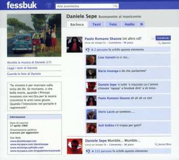 Album Daniele Sepe: Fessbuk - Buonanotte Al Manicomio