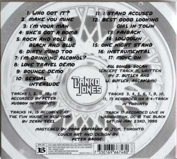 CD Danko Jones: Garage Rock! (A Collection Of Lost Songs From 1996 - 1998)