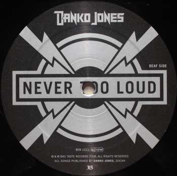 LP Danko Jones: Never Too Loud