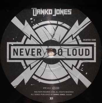 LP Danko Jones: Never Too Loud