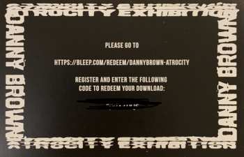 2LP Danny Brown: Atrocity Exhibition